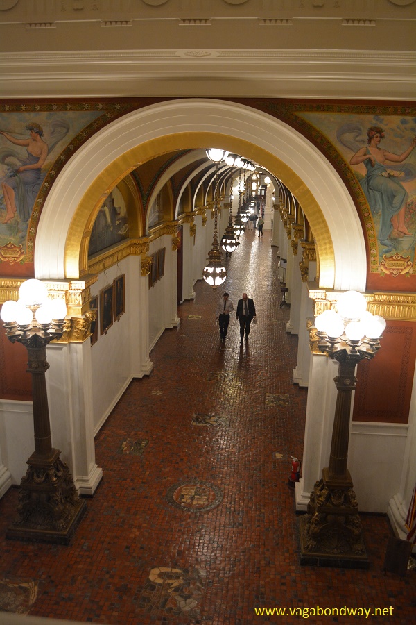 hallway at PA capital bld