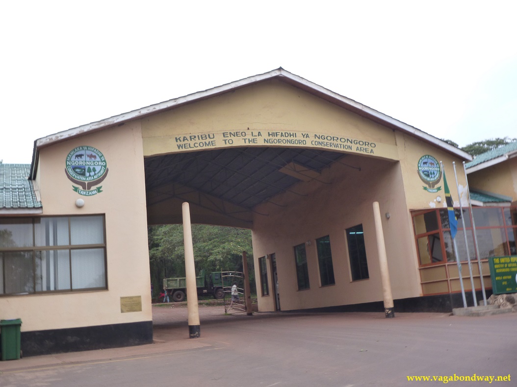 entrance to Ngorongoro Crater