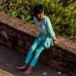Myanmar young girl in Beagan