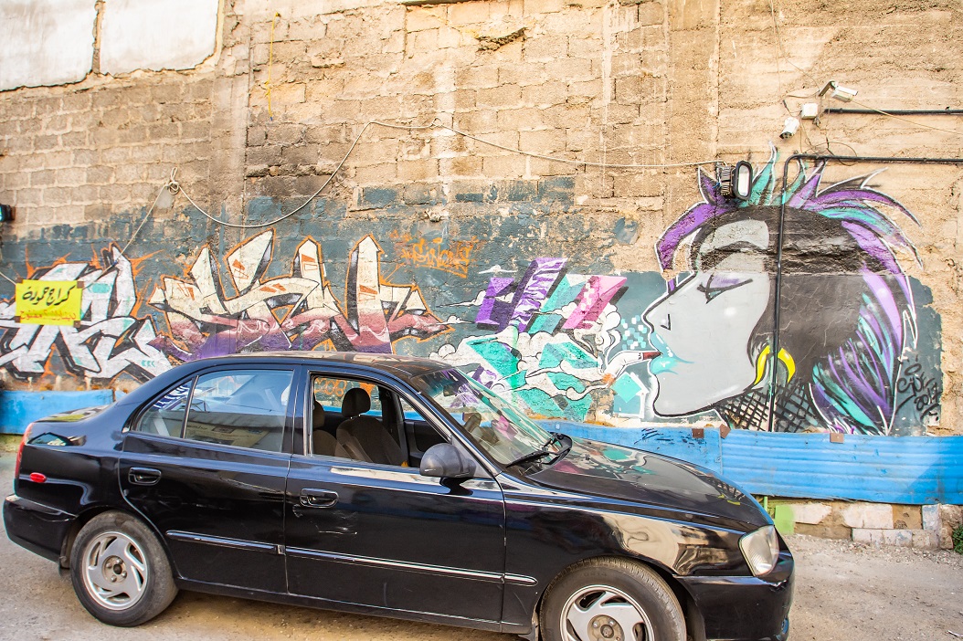 Street Art in Amman Vagabond Way